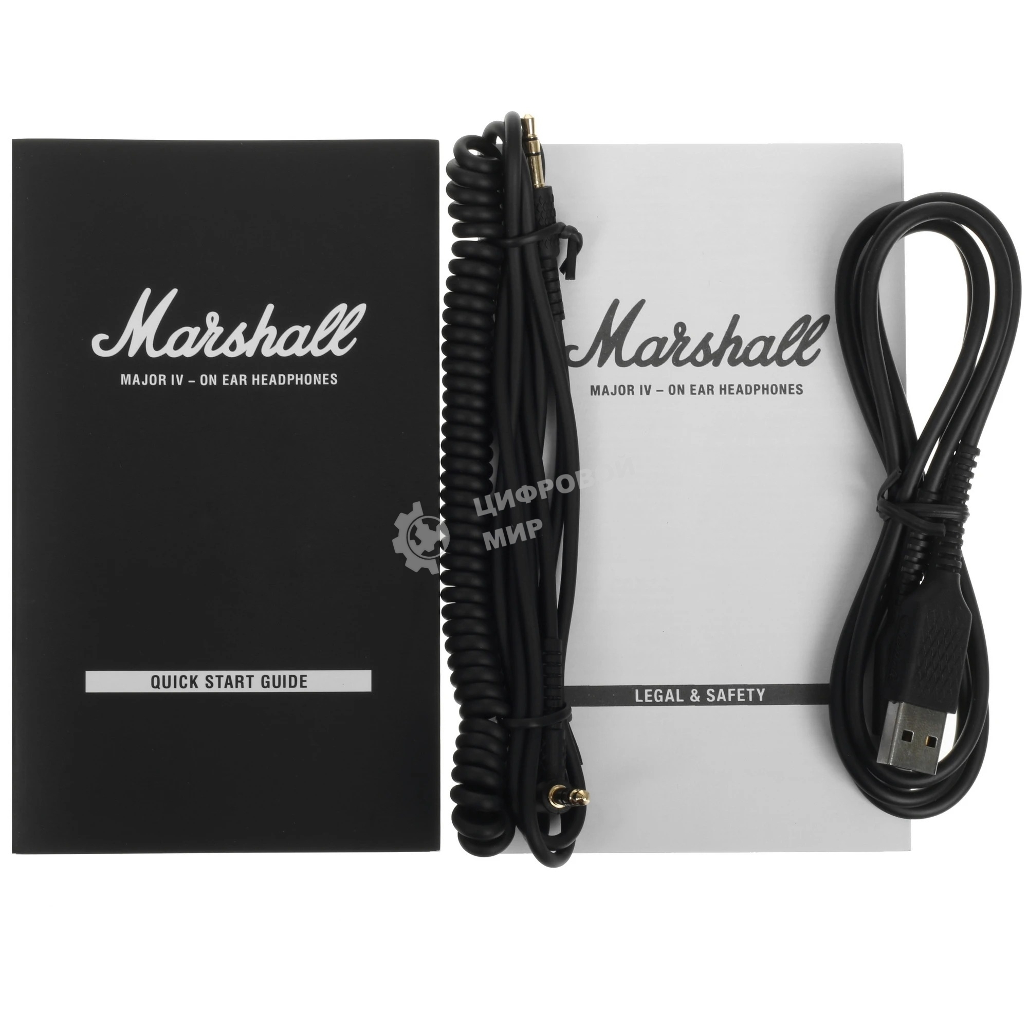 Гарнитура MARSHALL Bluetooth MAJOR IV черный