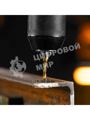 Сверло-метчик Denzel М4 х 0,7 мм, Р6М5