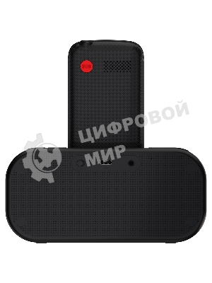 Мобильный телефон Maxvi RT-04 + док-станция, черный