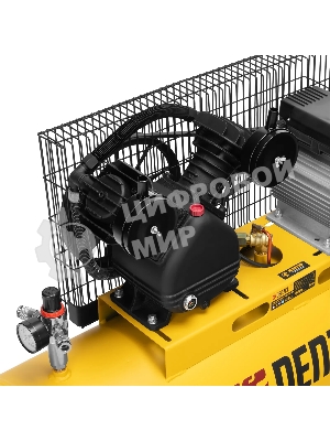 Компрессор воздушный Denzel BCV2300/100 рем. привод, 2,3 кВт, 100 л, 440 л/мин