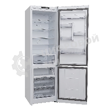 Холодильник Hotpoint HT 5200 C S серебристый двухкамерный 240/83л морозилка снизу, No Frost