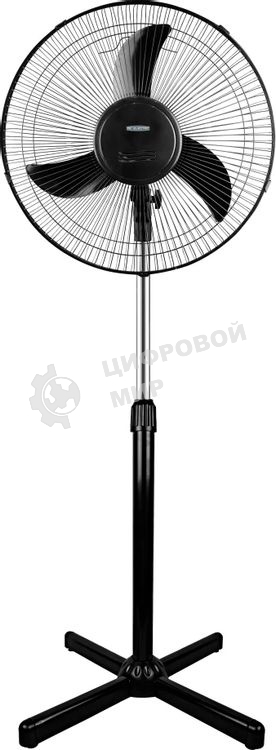 Вентилятор AC Electric AFF-505B чёрный, напольный, 40 Вт, 3 скорости, 40 см
