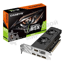 Видеокарта Gigabyte GV-N3050OC-6GL NVIDIA GeForce RTX 3050 6Gb 96bit PCI-E 4.0 GDDR6 1822/14000 HDMIx2 DPx2 HDCP Ret