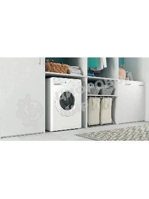 Стиральная машина Indesit BWSB 61051 WWV белый, загрузка фронтальная 6 кг, 1000 об/мин., класс: А