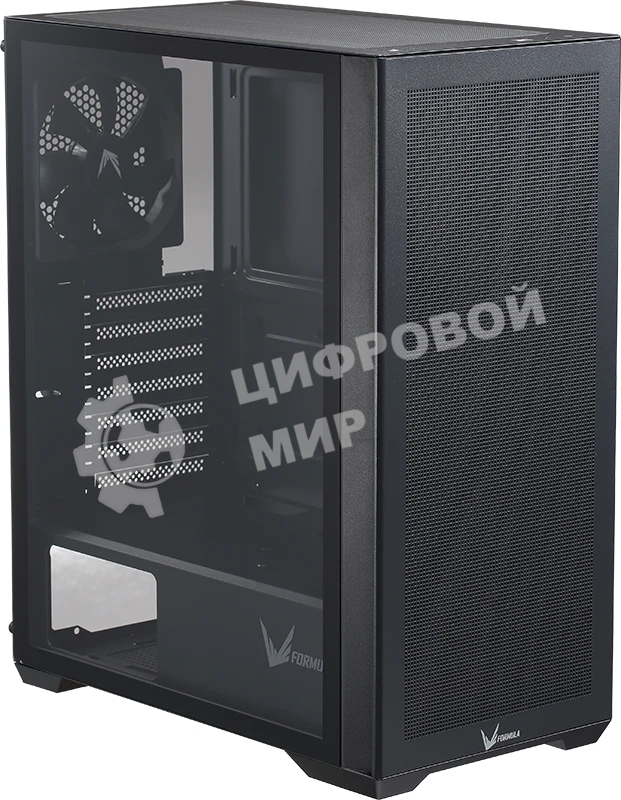 Компьютерный корпус Aerocool/Formula Air Power G5 черный без БП ATX 1x120мм 1xUSB 3.0 1xUSB3.1 audio bott PSU
