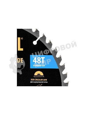 Пильный диск по дереву Denzel ф235 х 30 мм, 48 зубьев