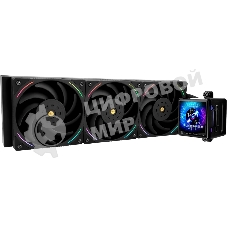 Система жидкостного охлаждения Thermalright Elite Vision 360 ARGB Soc-AM5/AM4/1200/1700/1851 черный 4-pin 27.7dB Al LCD Ret (E-VISION-360-BL-ARGB)