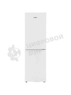 Холодильник Hyundai CC2056FWT белый двухкамерный 129/64л морозилка снизу, No Frost