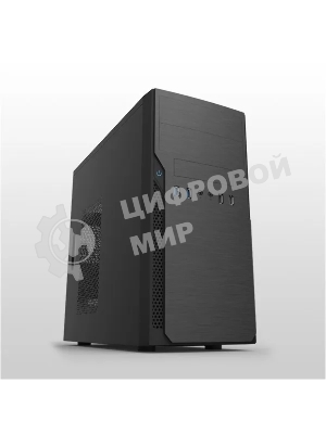 Компьютерный корпус с блоком питания 450Вт. Case Foxline mATX, 450W, 2xUSB 3.0, 2xUSB 2.0, powercord