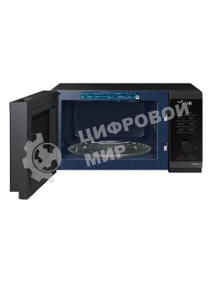 Микроволновая печь Samsung MG23DG4524AGBW черный, 23 л, 800 Вт, переключатели - кнопки, поворотный механизм