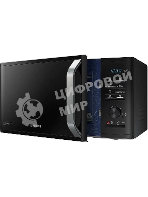 Микроволновая печь Samsung MG23K3575AK черный, 23 л, 800 Вт, переключатели - кнопки, поворотный механизм