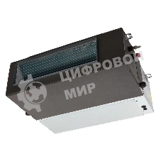 Внутренний блок сплит-системы канального типа Ballu BLC_D/in-48HN1_21Y 48000 BTU, 140 м², 44 дБ, охлаждение, обогрев, осушение, серый