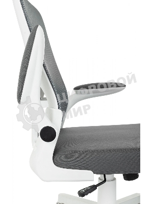 Кресло Бюрократ ASTER N-W TW-04 Neo Grey темно-серый, сетка/ткань, 120 кг, механизм качания