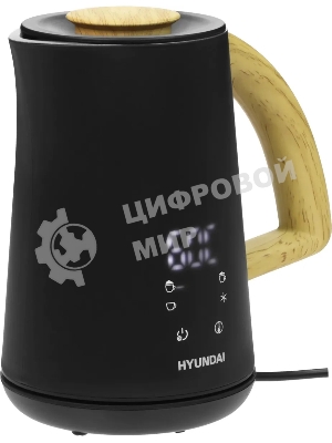 Капучинатор Hyundai HMF-P900 500мл черный/коричневый