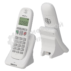Радиотелефон Maxvi AM-01 white (DECT)