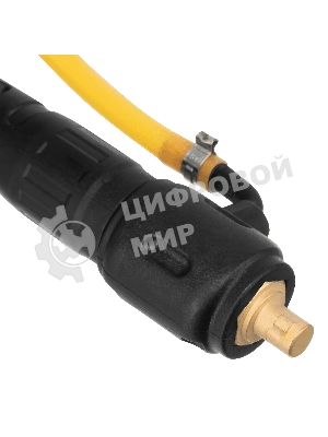 Горелка сварочная Denzel TIG WP17V, прямое подключение к баллону, 4 метра