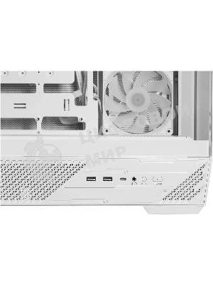 Компьютерный корпус MSI MAG PANO 130R PZ White 2xUSB 3.2 Gen 1, 1xUSB 3.2 Gen2 Type-C, 3x120мм ARGB Reverse Blade Fan, 1x120мм ARGB Fan, 1 to 3 Fan PWM Splitter, Tempered Glass Window