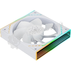 Кулер для корпуса Thermalright TL-M12RW Reverse (124x120x25mm, 4-pin PWM, ARGB, 42.6CFM, 23.2dBA, 1500RPM, White)