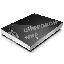 Плита настольная электрическая Caso S-Line 2100 черный/серебристый, 2.1 кВт, индукция, конфорки - 1, стеклокерамика, сенсор