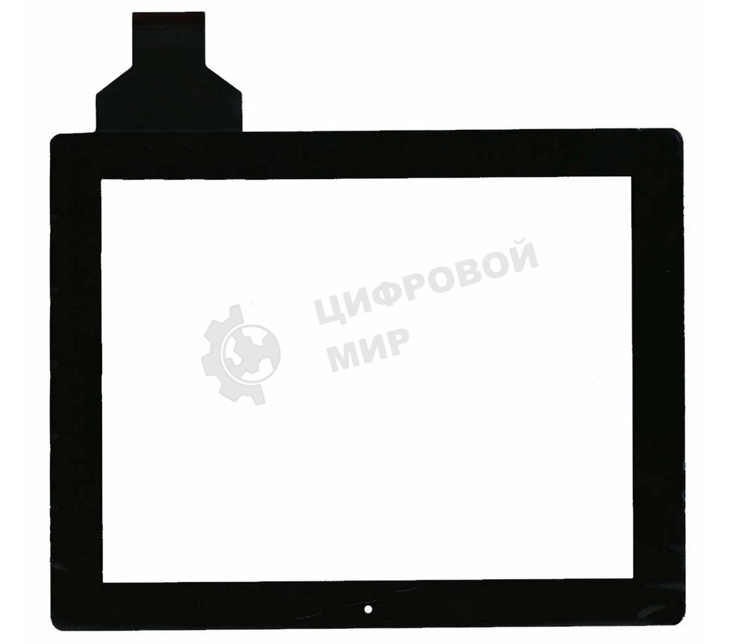 Сенсорное стекло (тачскрин) Cube U9GT2 300-L3312A-A00-V1.0, черное