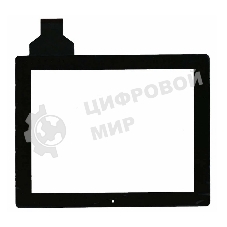 Сенсорное стекло (тачскрин) Cube U9GT2 300-L3312A-A00-V1.0, черное