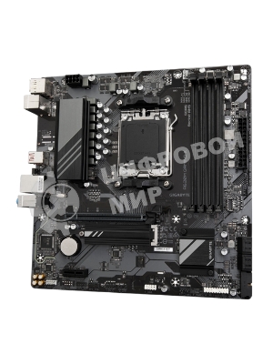 Материнская плата Gigabyte A620M GAMING X, Micro-ATX, AM5, AMD A620, 4xDDR5, 4xSATA, 1xM.2, 1xPCI-E 4.0 x16, 1xPCI-E x1, 1xHDMI, 1xDP, 1x 1Gb LAN, 1xUSB 3.2 Gen 2, 2xUSB 2.0, 2xUSB 3.2 Gen 1, 3x3.5мм, 7.1, ATX