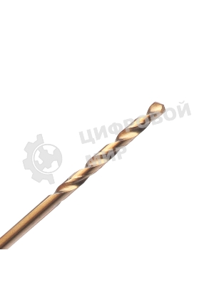 Сверло PATRIOT EXPERT по металлу, Р6М5К5, 2,5 мм, 2шт в блистере