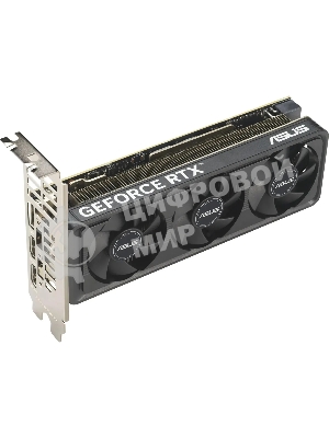 Видеокарта Asus GeForce RTX 5060 LP BRK, NVIDIA RTX 5060, 8Gb, GDDR7, 128 bit, PCI-E 5.0, HDMIx2, DPx1, HDCP, 2580 MHz