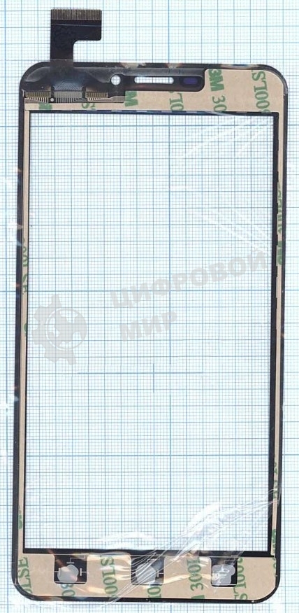 Сенсорное стекло (тачскрин) HS1331, черное