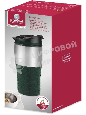 Термокружка Rondell RDS-1816 0.32 л, графитовый