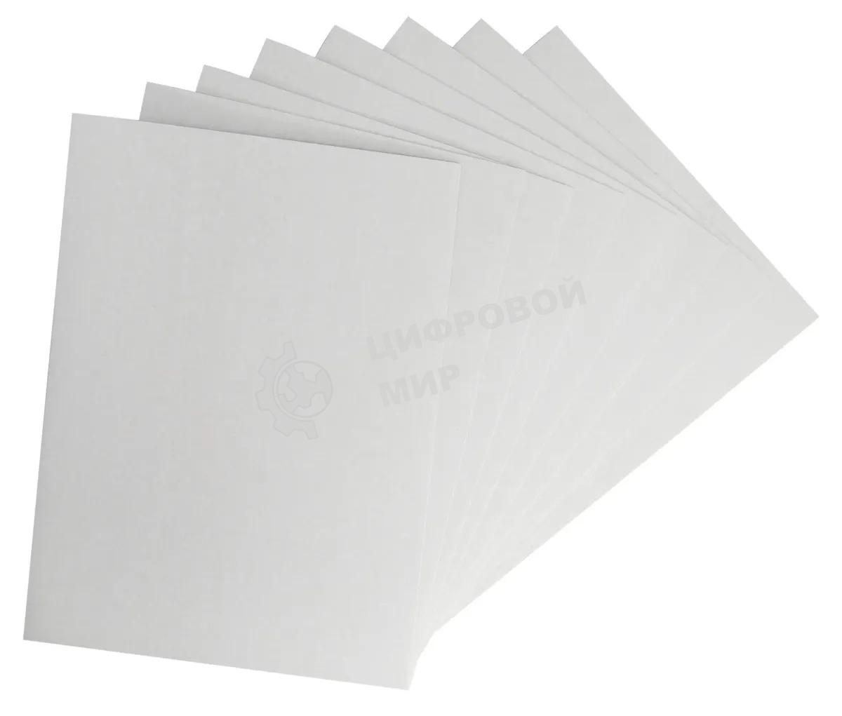 Картон белый Silwerhof Веселая панда немелованная, 8 лист., 1цв., 230г/м2, 1 дизайн