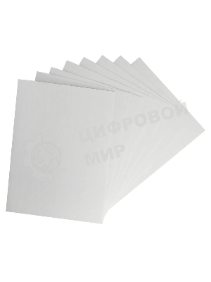 Картон белый Silwerhof Веселая панда немелованная, 8 лист., 1цв., 230г/м2, 1 дизайн