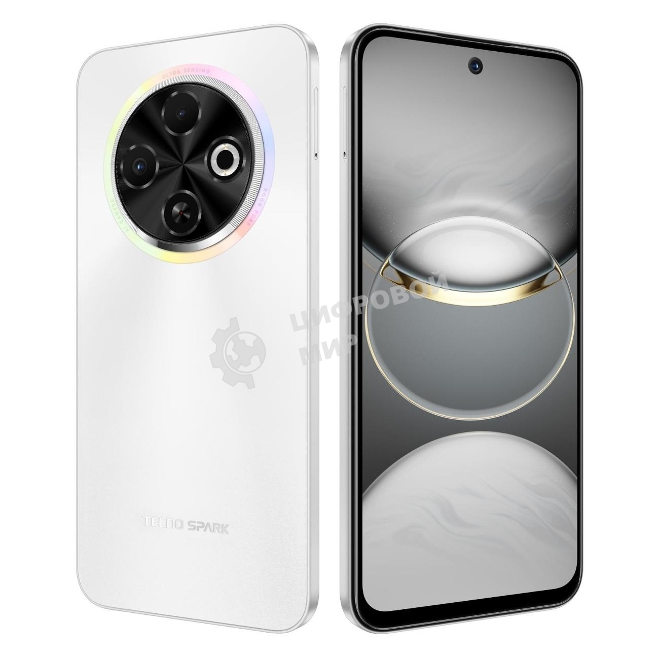 Смартфон Tecno SPARK 30C, 4/128Gb, белый