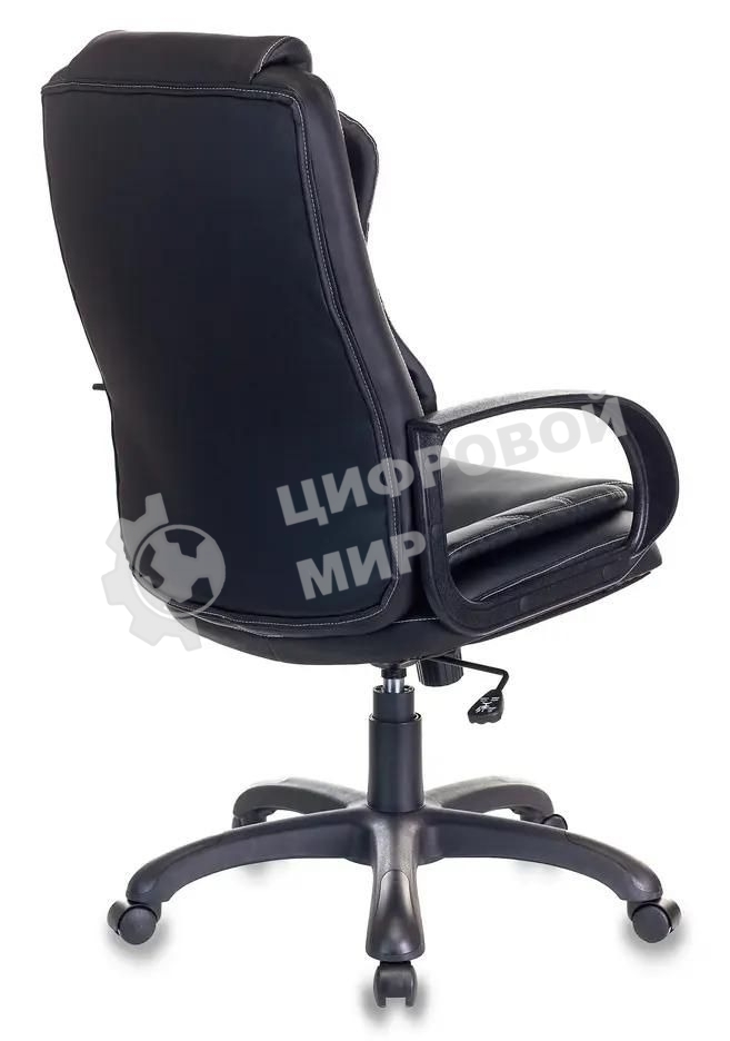 Кресло руководителя Бюрократ CH-839/BLACK черный Пегас искусственная кожа