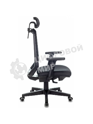 Кресло Бюрократ EXPERT TW-01 черный, сетка, подголовник