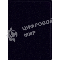 Папка с 20 прозрачными вкладками Silwerhof Eco A4, пластик, 0.5мм, черный