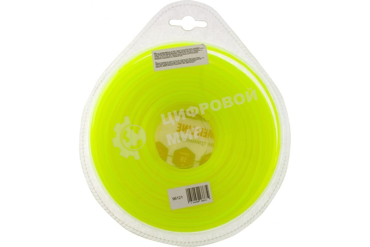 Леска для триммера Denzel звезда 2,4 мм х58 м, блистер FLEX CORD