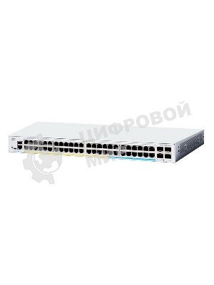Коммутатор Cisco Catalyst C1300-48P-4X, 48×1 Гбит/с, 4×10 Гбит/с SFP+