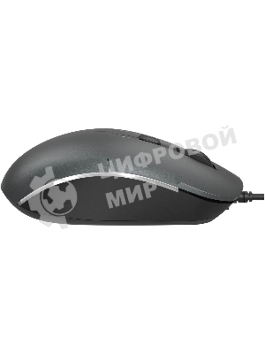 Мышь проводная A4Tech Fstyler FM26 серый/черный, 1600 dpi, USB, кнопки - 4