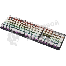 Клавиатура проводная GMNG GG-KB815X (1913914), USB, черный + белый