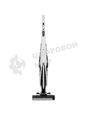 Пылесос вертикальный моющий Deerma DEM-VX100 (VXPD141) белый/черный, питание от аккумулятора, 253 Вт, уборка сухая/влажная, пылесборник 0.55 л