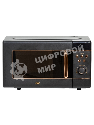 Микроволновая печь JVC JK-MW270D черный, 20 л, 700 Вт, переключатели - кнопки, поворотный механизм