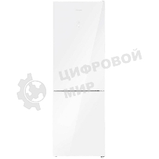 Холодильник Maunfeld MFF185NFW Inverter белый двухкамерный 240/100 л морозилка снизу, No Frost