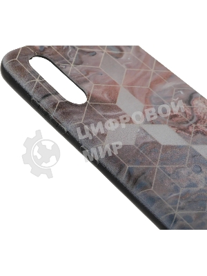 Чехол (клип-кейс) Gresso Meridian, для Samsung Galaxy A02, золотистый/синий gr17aaae8918