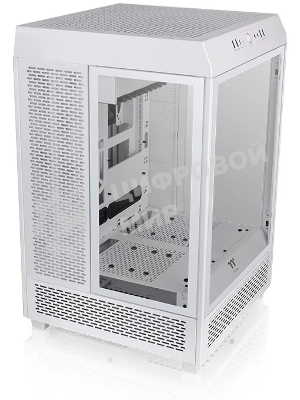 Компьютерный корпус Thermaltake The Tower 500 Snow CA-1X1-00M6WN-00 White,Win,SPCC,Tempered Glass*3,120мм Standard Fan*2