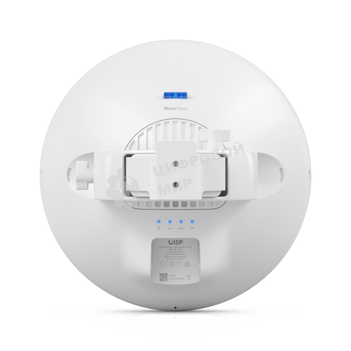 Точка доступа Wi-Fi Ubiquiti UISP Wave Nano Абонентское радиоустройство 60 ГГц (с резервированием 5 ГГц), UISP Wave Technology, 41 дБи