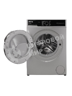 Стиральная машина Korting KWD 58L1496S серебристый, загрузка фронтальная 9 кг, 1400 об/мин., класс: А