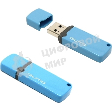 Флешка USB QUMO 8Gb, Optiva 02 синий QM8GUD-OP2-blue