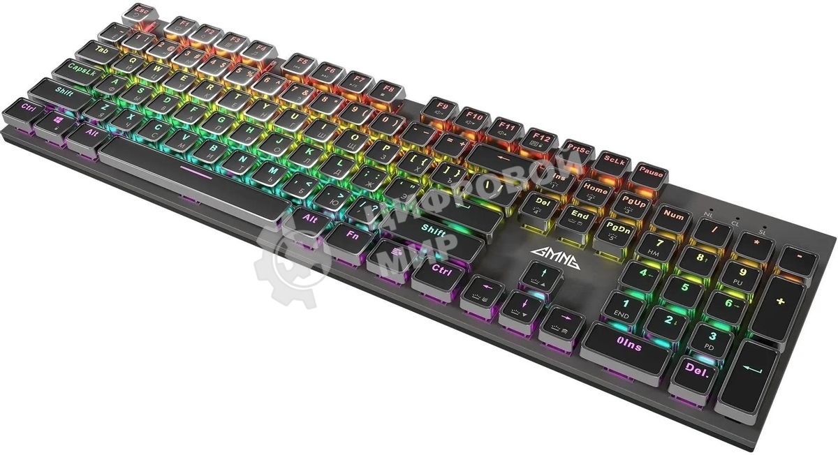 Клавиатура проводная GMNG GG-KB815X (1913914), USB, черный + белый