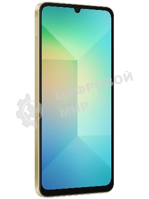 Смартфон Samsung Galaxy A06 SM-A065F 4/64Gb, золотистый